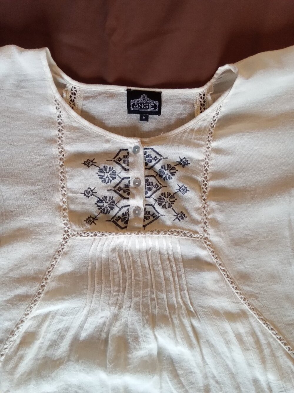 Women's accented blouse, ANGIE, medium